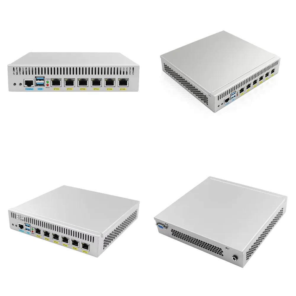 Pfsense Firewall Router 2.5G 4 I226 - Perangkat Firewall J4125 Mini PC Soft