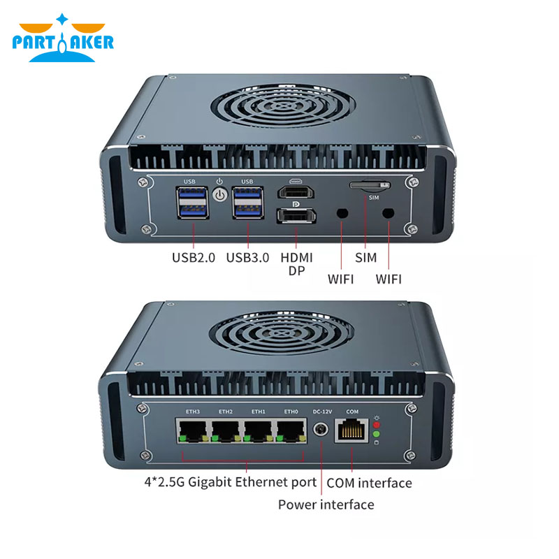 Pfsense Firewall Router 2.5G 4 I226 - Mini PC Firewall Router Intel I3-1115G4