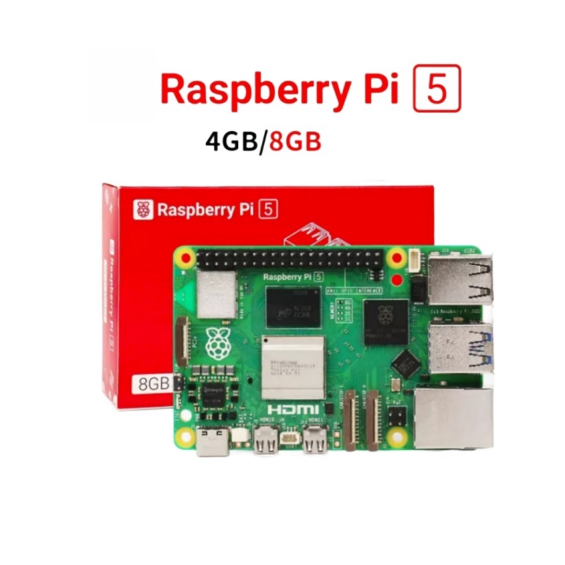 Raspberry Pi 5 8Gb Board - Raspberry Pi 5B 4G/8GB Papan Pengembangan