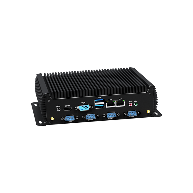 Fanless Industrial Pc Rs485 Core I7 - Komputer Industri Embedded Tanpa Kipas Intel