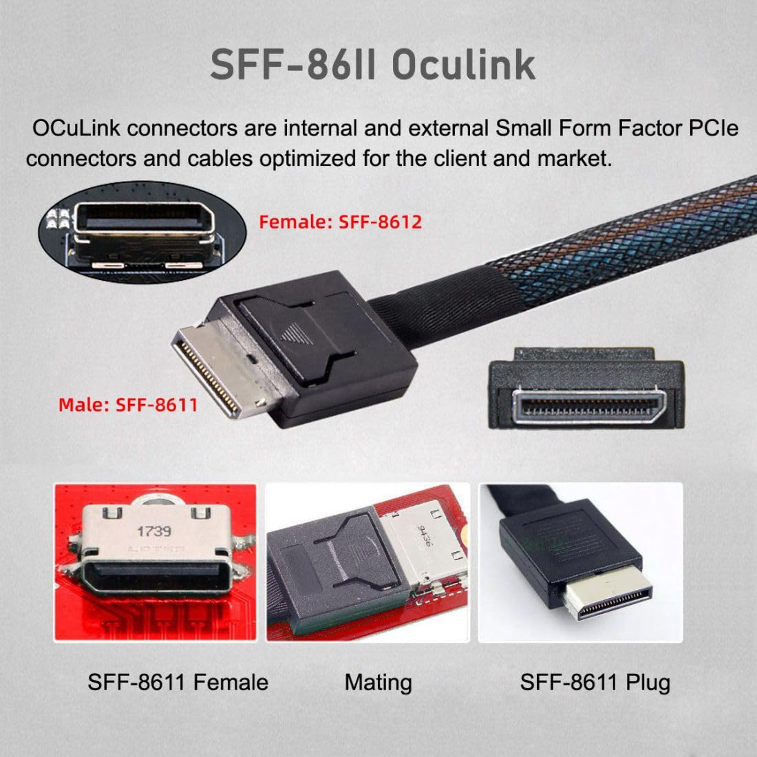 JonISerl Oculink Cable PCIe 4. - Oculink Egpu Mini Pc ulasan dan harga