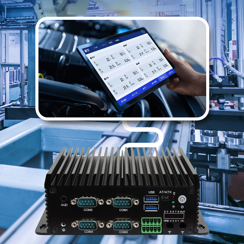 Komputer Industri Tanpa Kipas  - Fanless Industrial Pc Rs485 Core I7 ulasan dan harga