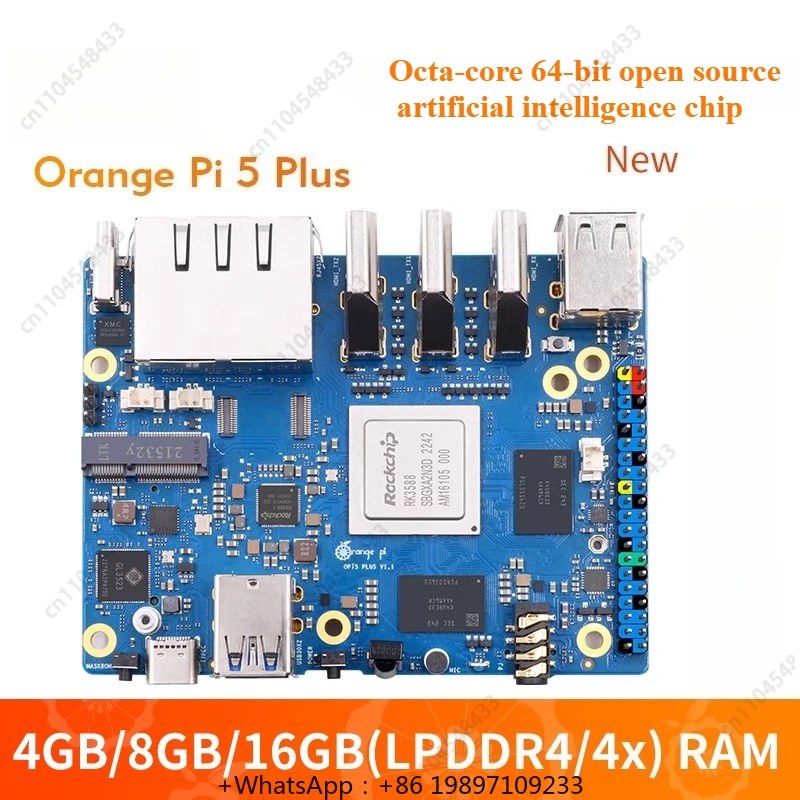 OrangePi 5 PLUS Papan Pengemba - Rockchip Rk3588 Development Board ulasan dan harga