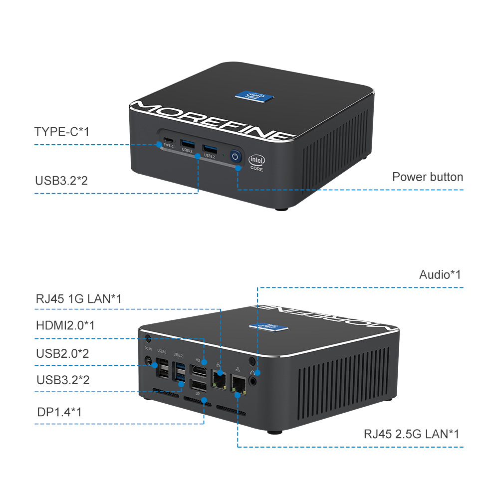 Komputer Mini Murah Intel Core - Intel Core I9 13900H Mini Pc ulasan dan harga