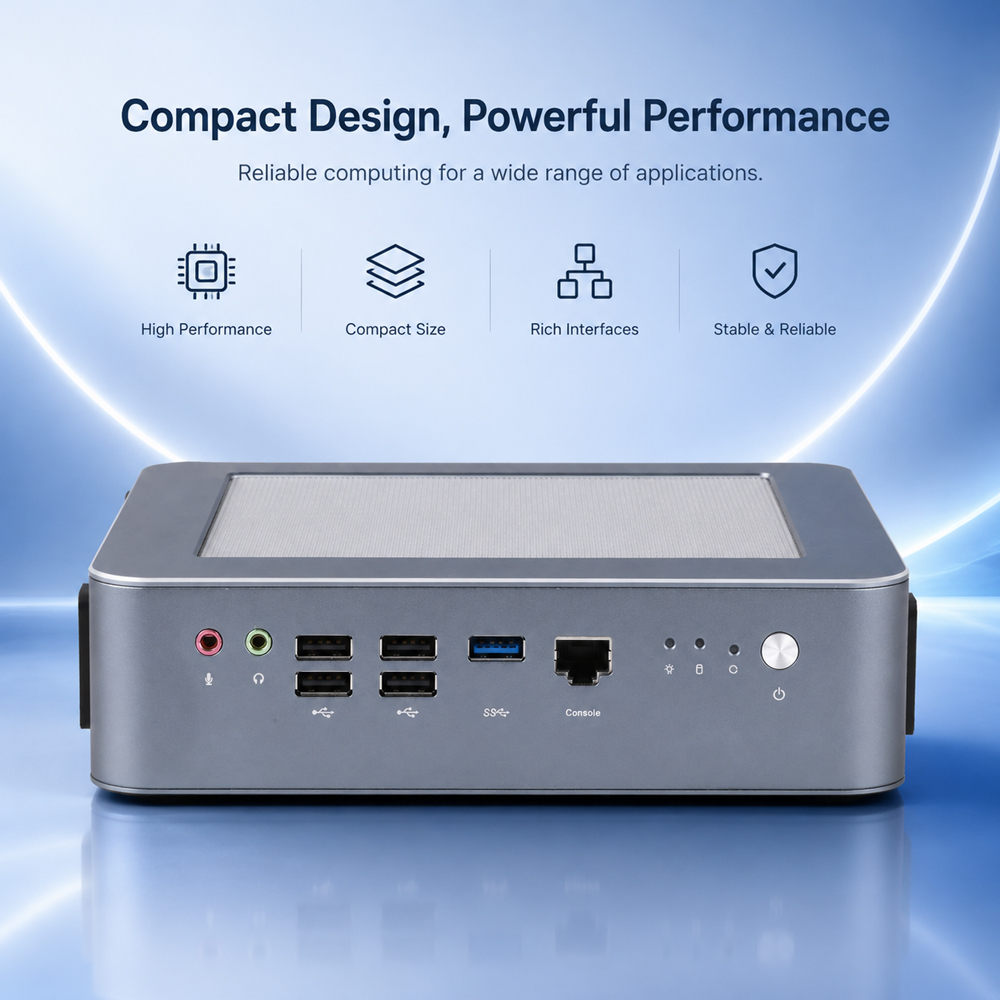Qotom Q51551ST Mini PC Intel C - Dual Lan 10G Sfp+ Mini Pc ulasan dan harga