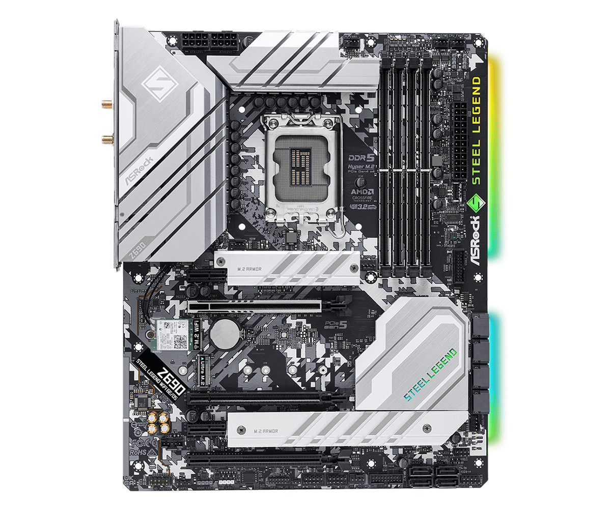 Motherboard Z690 LGA1700 ASROC - Lga1700 Itx Motherboard Ddr5 ulasan dan harga