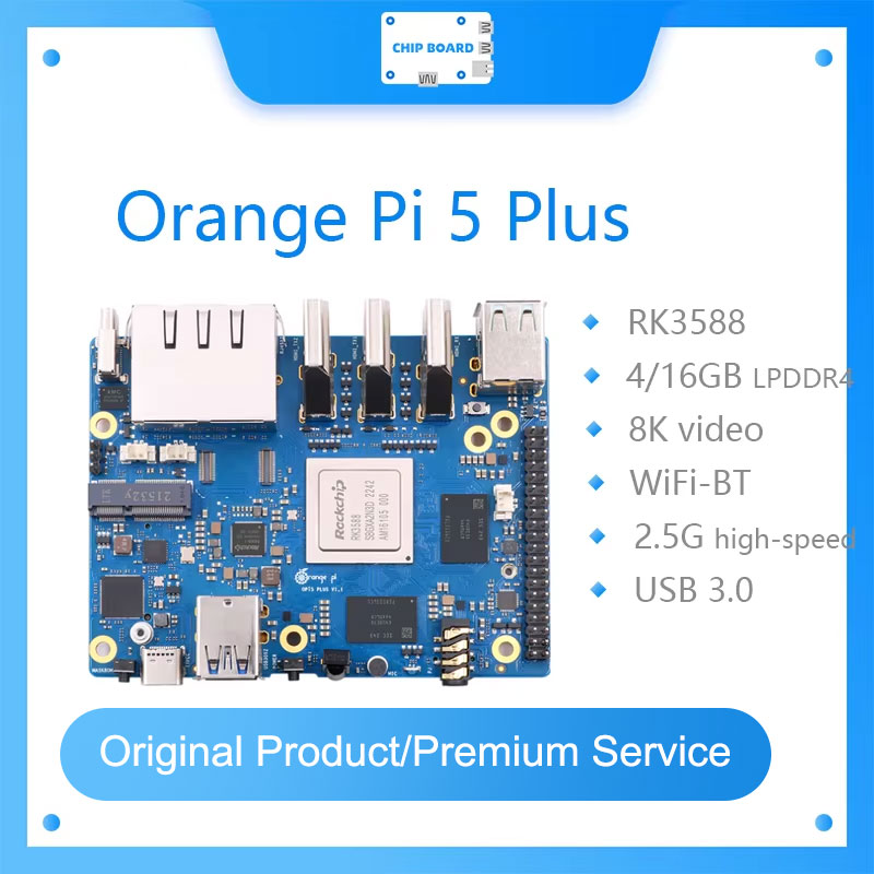 Orange Pi 5 Plus komputer papa - Rockchip Rk3588 Development Board ulasan dan harga