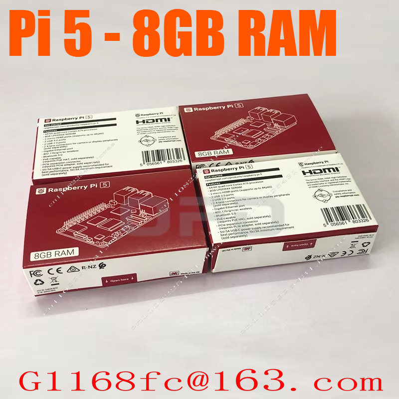 Pi 5 2GB/4GB/8GB Papan Pengemb - Raspberry Pi 5 8Gb Board ulasan dan harga